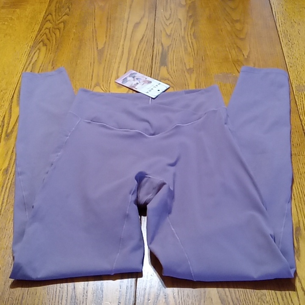 HALARA Women Pants Small New Exercise Yoga LIGHT PURPLE Leggings Exercise
